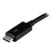 StarTech.com 1m (3.3ft) Thunderbolt 3 Cable, 20Gbps, 100W PD, 4K Video, Thunderbolt-Certified, Compa Produktbild Additional View 3 S