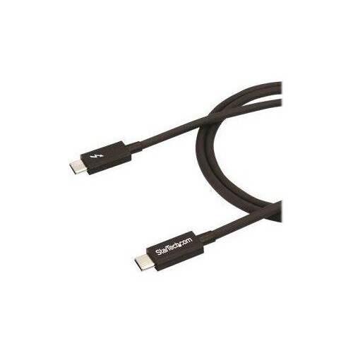 StarTech.com 1m (3.3ft) Thunderbolt 3 Cable, 20Gbps, 100W PD, 4K Video, Thunderbolt-Certified, Compa Produktbild Additional View 4 L