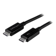 StarTech.com 2m (6.6ft) Thunderbolt 3 Cable, 20Gbps, 100W PD, 4K Video, Thunderbolt-Certified, Compa Produktbild