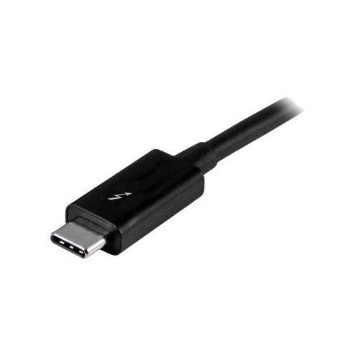 StarTech.com 2m (6.6ft) Thunderbolt 3 Cable, 20Gbps, 100W PD, 4K Video, Thunderbolt-Certified, Compa Produktbild Additional View 2 L