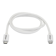 StarTech.com Thunderbolt 3 Kabel - 20Gbit/s - 1m - Weiß - 4K 60Hz - Passiv - Thunderbolt Kabel - USB Produktbild