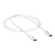 StarTech.com Thunderbolt 3 Kabel - 20Gbit/s - 1m - Weiß - 4K 60Hz - Passiv - Thunderbolt Kabel - USB Produktbild Additional View 3 S