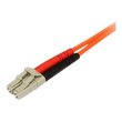 StarTech.com 3m Fiber Optic Cable - Multimode Duplex 62.5/125 - LSZH - LC/SC - OM1 - LC to SC Fiber Produktbild Additional View 1 S