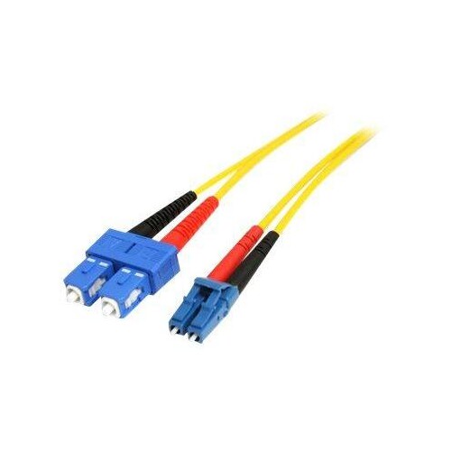 StarTech.com 7m Fiber Optic Cable - Single-Mode Duplex 9/125 - LSZH - LC/SC - OS1 - LC to SC Fiber P Produktbild