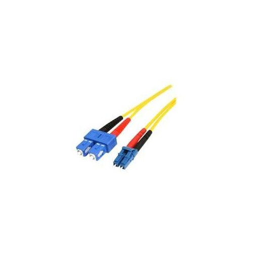 StarTech.com 7m Fiber Optic Cable - Single-Mode Duplex 9/125 - LSZH - LC/SC - OS1 - LC to SC Fiber P Produktbild Additional View 3 L