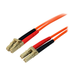 StarTech.com 2m Fiber Optic Cable - Multimode Duplex 50/125 - LSZH - LC/LC - OM2 - LC to LC Fiber Pa Produktbild