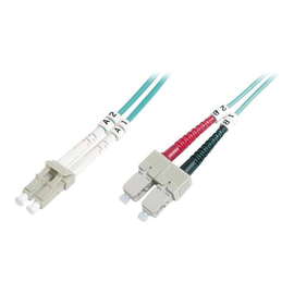 DIGITUS LWL Multimode Patchkabel, OM4, LC / SC Produktbild