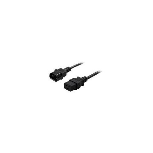 BlueWalker PowerWalker - Stromkabel - IEC 60320 C19 zu IEC 60320 C14 Produktbild Front View L