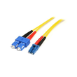 StarTech.com 1m Fiber Optic Cable - Single-Mode Duplex 9/125 - LSZH - LC/SC - OS1 - LC to SC Fiber P Produktbild Additional View 1 S