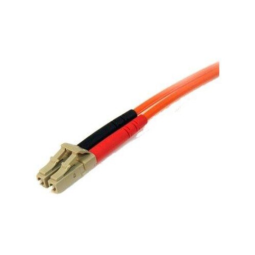 StarTech.com 5m Fiber Optic Cable - Multimode Duplex 50/125 - LSZH - LC/LC - OM2 - LC to LC Fiber Pa Produktbild Additional View 2 L