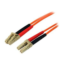 StarTech.com 10m Fiber Optic Cable - Multimode Duplex 50/125 - LSZH - LC/LC - OM2 - LC to LC Fiber P Produktbild