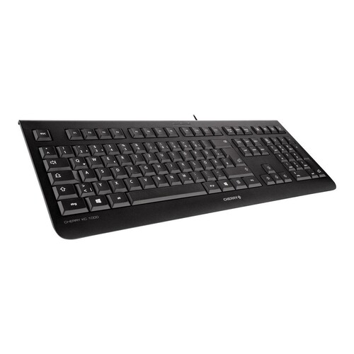 Cherry KC 1000 - Tastatur - Französisch - Schwarz Produktbild Additional View 4 L