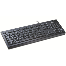 Tastatur ValuKeyboard Standard USB schwarz Kensington 1500109DE Produktbild