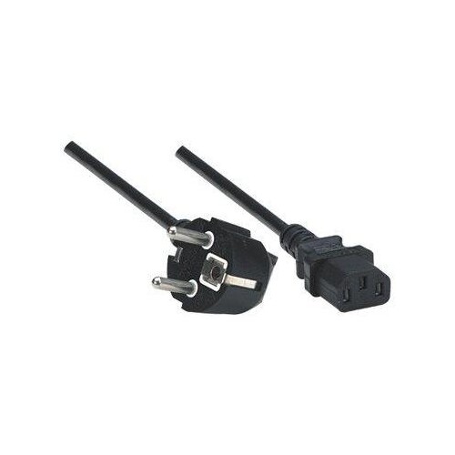 Manhattan Power Cord/Cable, Euro 2-pin plug (CEE 7/4) Produktbild