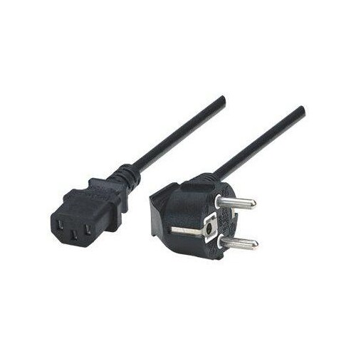 Manhattan Power Cord/Cable, Euro 2-pin plug (CEE 7/4) Produktbild Additional View 1 L