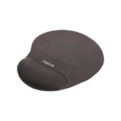 LogiLink Mousepad with GEL Wrist Rest Support Produktbild Front View L