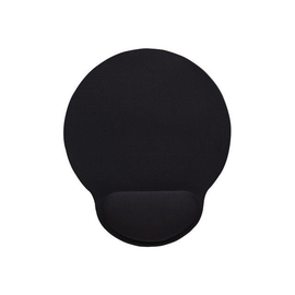 IC Intracom Manhattan Wrist Gel Support Pad and Mouse Mat, Black, 241 Ãâ 203 Ãâ 40 mm, non sli Produktbild