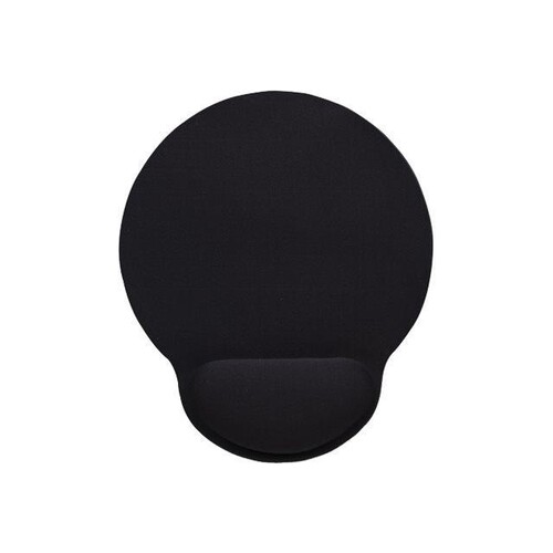 IC Intracom Manhattan Wrist Gel Support Pad and Mouse Mat, Black, 241 Ãâ 203 Ãâ 40 mm, non sli Produktbild