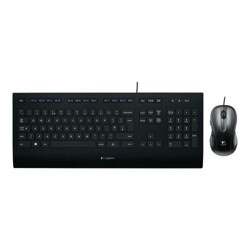 Logitech K280e - Tastatur - USB - Deutsch - Schwarz Produktbild Additional View 1 L