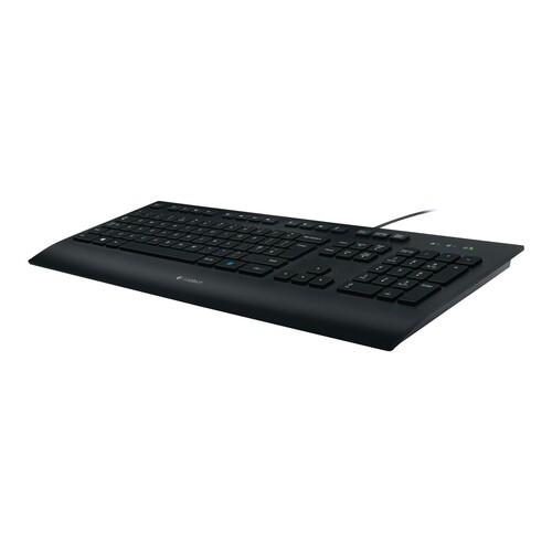 Logitech K280e - Tastatur - USB - Deutsch - Schwarz Produktbild Additional View 2 L