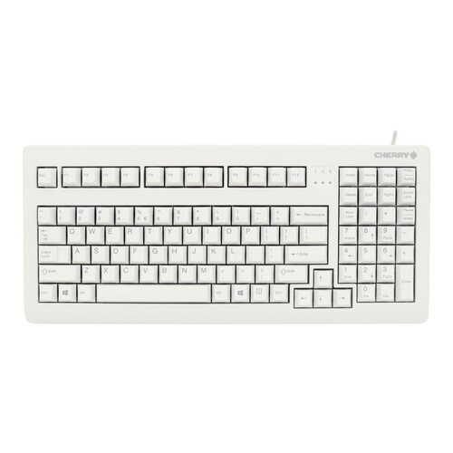 Cherry G80-1800 - Tastatur - PS/2, USB - QWERTY Produktbild Additional View 1 L