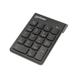 Manhattan Numeric Keypad, Wireless (2.4GHz), USB-A Micro Receiver, 18 Full Size Keys, Black, Membran Produktbild