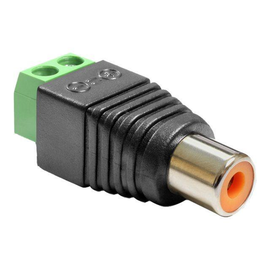 Delock Adapter RCA female > Terminal Block - Video- / Audio-Adapter Produktbild
