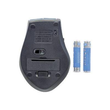 Manhattan Curve Wireless Mouse, Blue/Black, Adjustable DPI (800, 1200 or 1600dpi) Produktbild Additional View 1 S