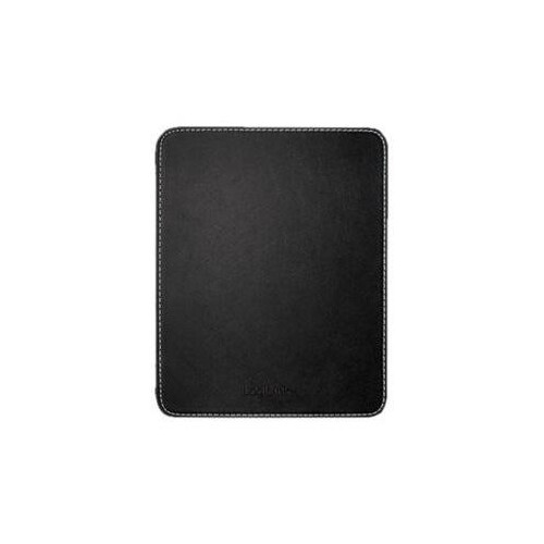 LogiLink Mouse Pad Leather - Mauspad - Schwarz Produktbild Front View L
