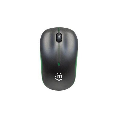Manhattan Success Wireless Mouse, Black/Green, 1000dpi, 2.4Ghz (up to 10m) Produktbild Additional View 3 L