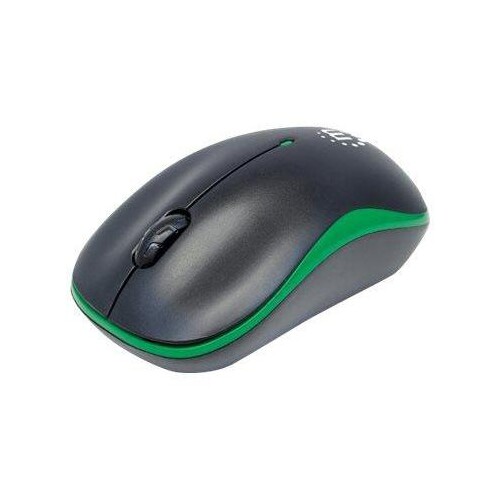 Manhattan Success Wireless Mouse, Black/Green, 1000dpi, 2.4Ghz (up to 10m) Produktbild Additional View 4 L