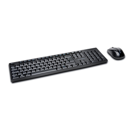 Tastatur + Mouse Set Pro Fit kabellos schwarz Kensington K75230DE Produktbild