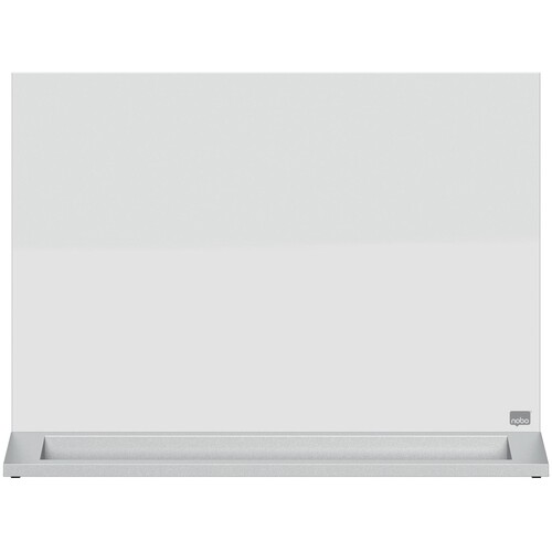 Glas Whiteboard Diamond 584x441mm für Tisch magnetisch weiß Nobo 1905265 Produktbild