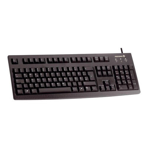 Cherry G83-6104 - Tastatur - USB - USA - Schwarz Produktbild