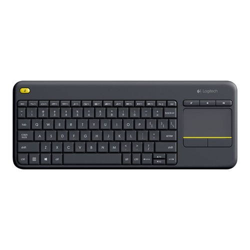 Logitech Wireless Touch Keyboard K400 Plus - Tastatur Produktbild Front View L