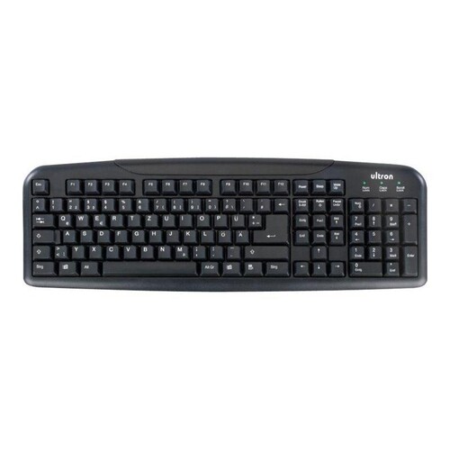 Ultron UMT-400 Basic II - Tastatur - USB - Deutsch Produktbild Front View L