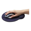 IC Intracom Manhattan Wrist Gel Support Pad and Mouse Mat, Blue, 241 x 203 x 40 mm, non slip base, L Produktbild Additional View 1 S