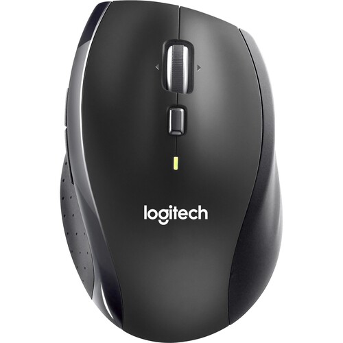 Wireless Laser Mouse M705 Marathon 7 Tasten grau Logitech 910-006034 Produktbild Front View L