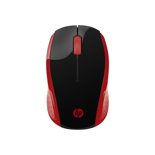 HP 200 - Maus - rechts- und linkshändig - optisch - kabellos - 2.4 GHz - kabelloser Empfänger (USB) Produktbild Additional View 2 L