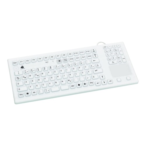 GETT InduKey TKG-107-TOUCH - Tastatur - mit Touchpad Produktbild Additional View 1 L