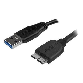 StarTech.com 15cm schlankes SuperSpeed USB 3.0 A auf Micro B Kabel - St/St - USB 3.0 Anschlusskabel Produktbild