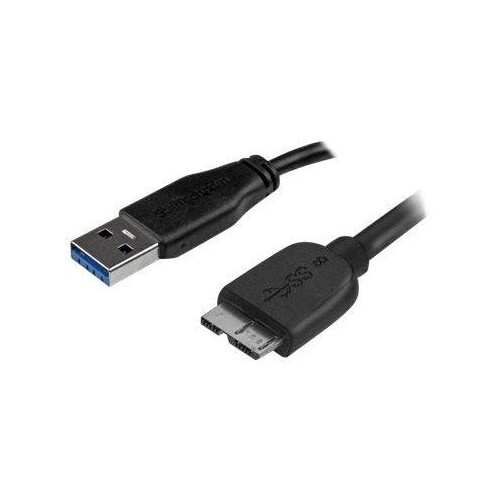 StarTech.com 15cm schlankes SuperSpeed USB 3.0 A auf Micro B Kabel - St/St - USB 3.0 Anschlusskabel Produktbild