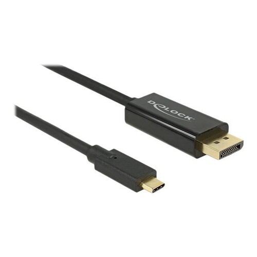 Delock Externer Videoadapter - USB-C - DisplayPort Produktbild Front View L