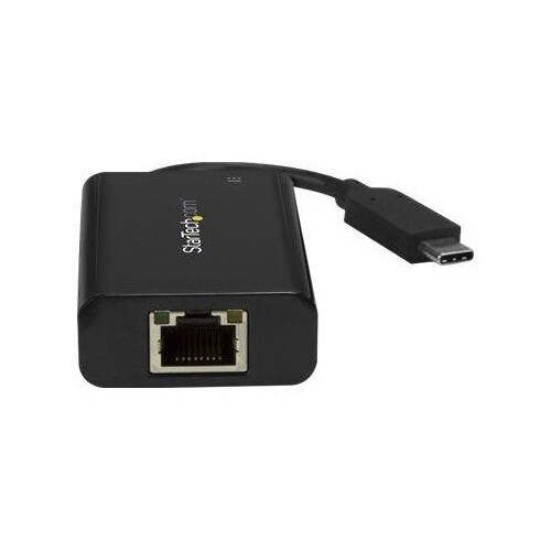 StarTech.com USB-C auf Gigabit Netzwerkadapter mit Stromversorgung Produktbild Additional View 4 L