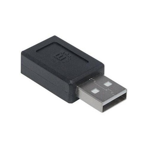 IC Intracom Manhattan USB-C to USB-A Adapter, Female to Male, 480 Mbps (USB 2.0) Produktbild Additional View 1 L