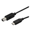 StarTech.com USB-C auf USB-B Druckerkabel - St/St - 3m - USB 2.0 - USB C zu USB B Kabel - USB Typ C Produktbild