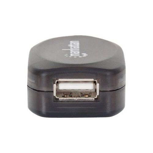 Manhattan USB-A to USB-A Extension Cable, 20m, Male to Female, Active, 480 Mbps (USB 2.0) Produktbild Additional View 4 L
