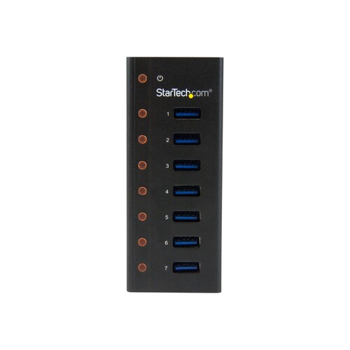 StarTech.com 7 Port USB 3.0 Hub - Metallgehäuse Produktbild Additional View 2 L