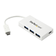 StarTech.com 4 Port USB-C Hub - USB C und 3x USB-A Produktbild