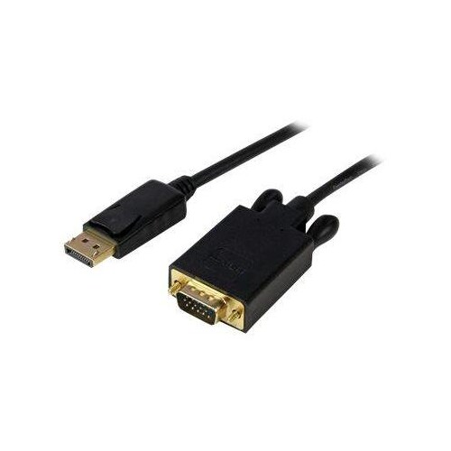 StarTech.com 3ft DisplayPort to VGA Adapter Cable - 1920x1200 - Active DisplayPort (DP) Produktbild Additional View 1 L